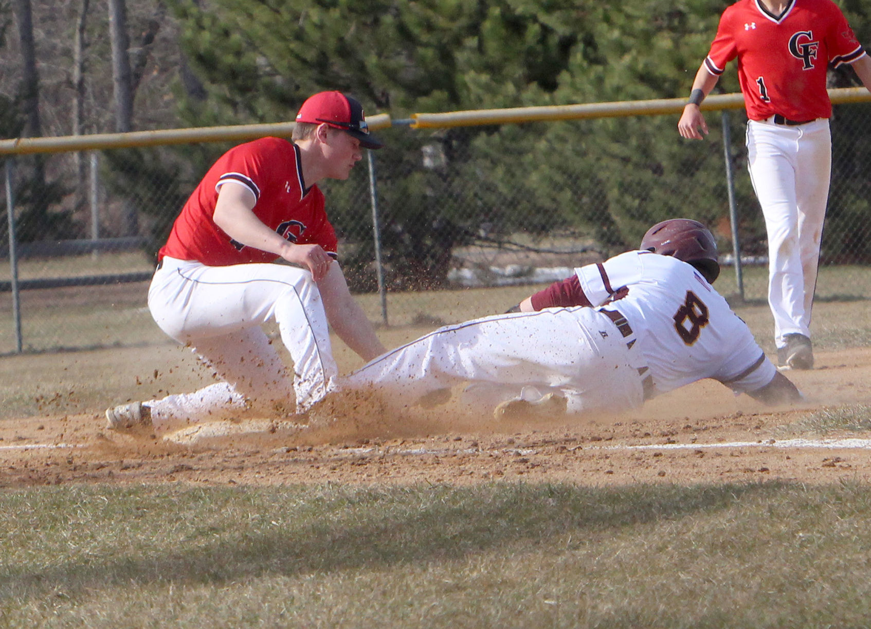 Menomonie at Chi-Hi baseball 4-16-19